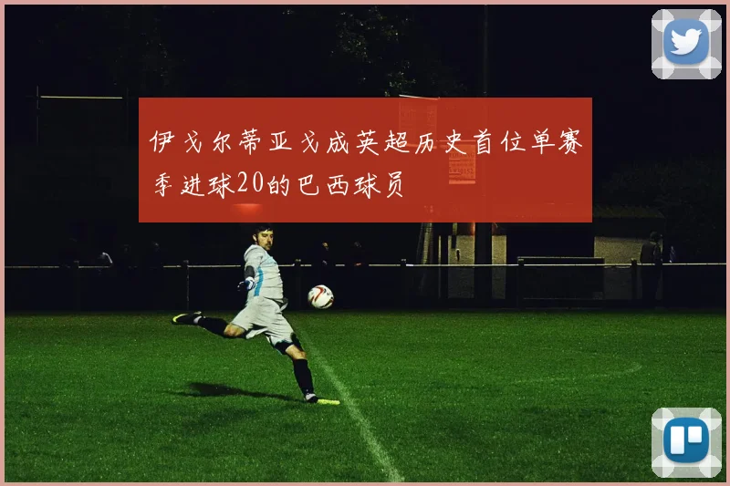 伊戈尔蒂亚戈成英超历史首位单赛季进球20的巴西球员